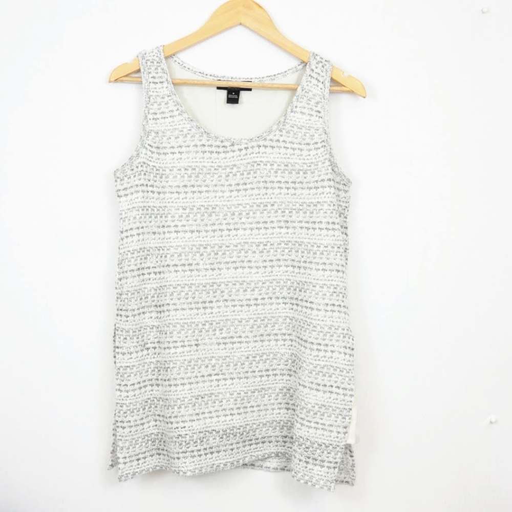 3/$10 sale August Silk Tank Top Blouse Work Career